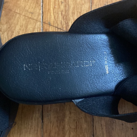 NR RAPISARDI BLACK PLATFORM SHOES - Picture 3 of 4